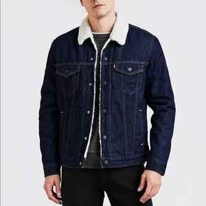 Levi’s Sherpa trucker denim jacket